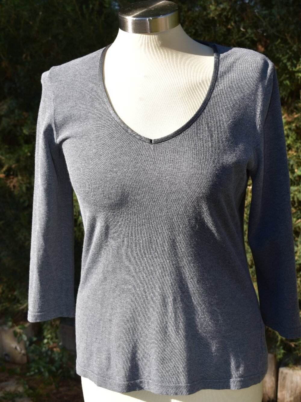 The Gap Classic Gray Pullover Top